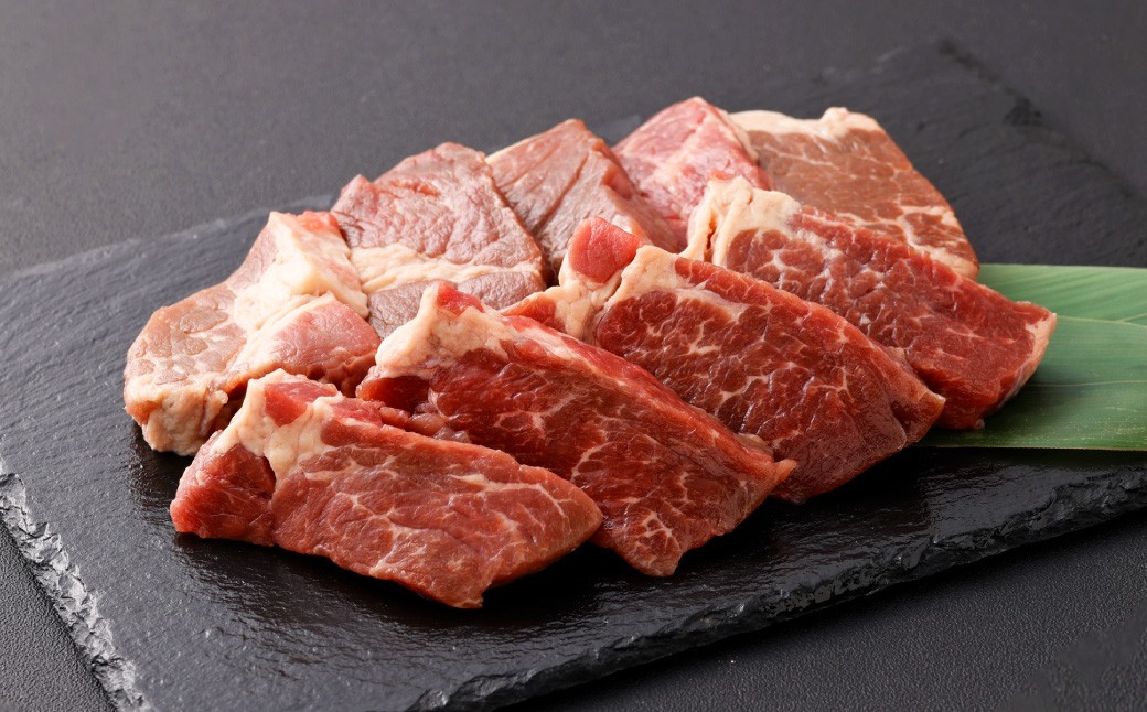 【訳あり】厚切り牛ザブトン （肩ロース） ステーキ 約500g×2パック 計約1.0kg