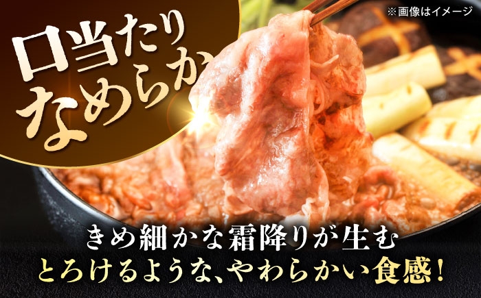 【全3回定期便】＜しゃぶしゃぶ・贈り物に＞佐賀牛肩ロース スライス 600g