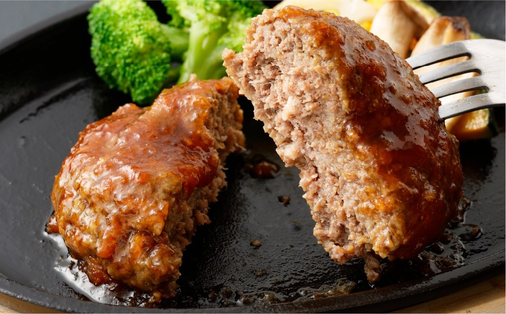 国産合挽手ごねハンバーグ和風おろしソース