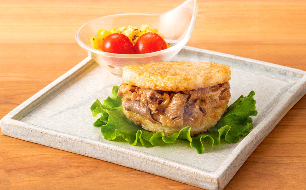 【松屋フーズ】牛カルビバーガー 120g×10個