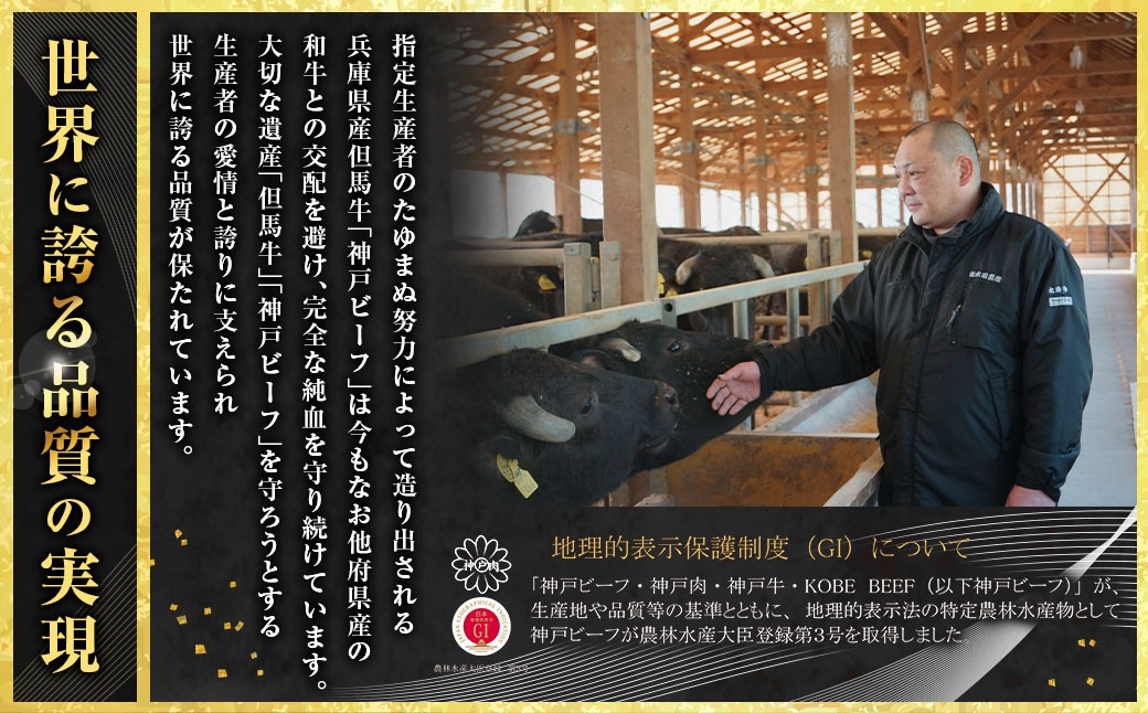 神戸牛 すき焼き・切り落とし肉セット 計約900g  AKS3