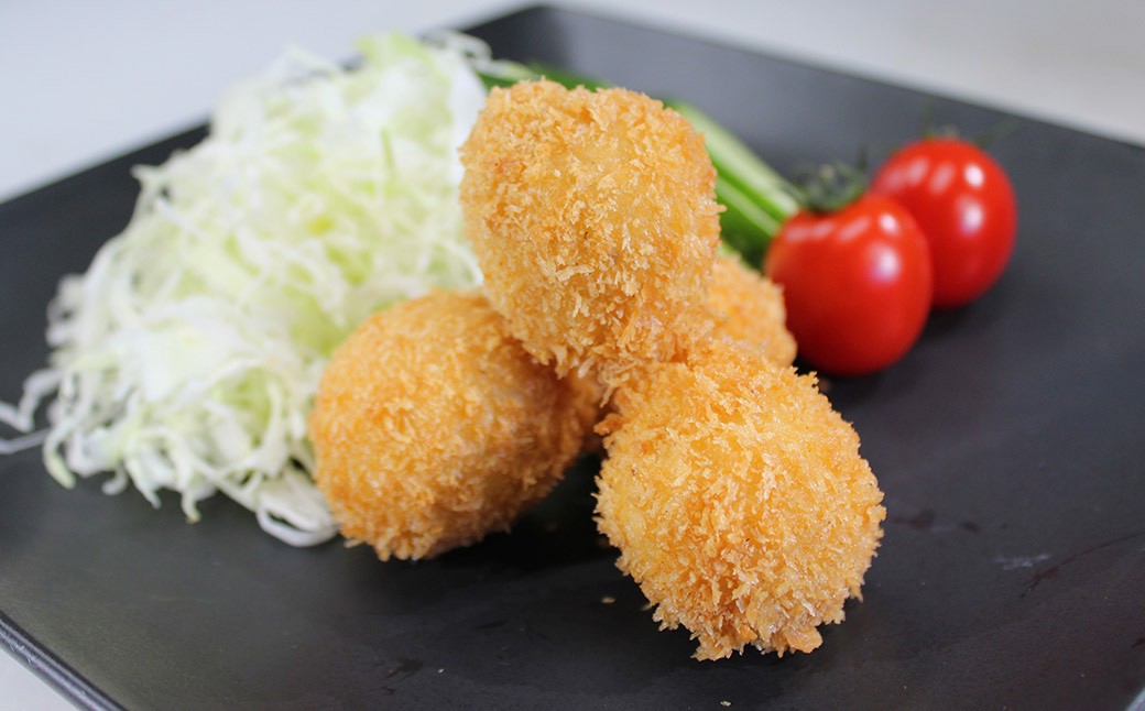 武藤牧場直売店山嘉 バラエティセット （若鶏のチーズ揚げ ×5個 ／ つくね揚げ ×5個） 合計10個 【冷凍】