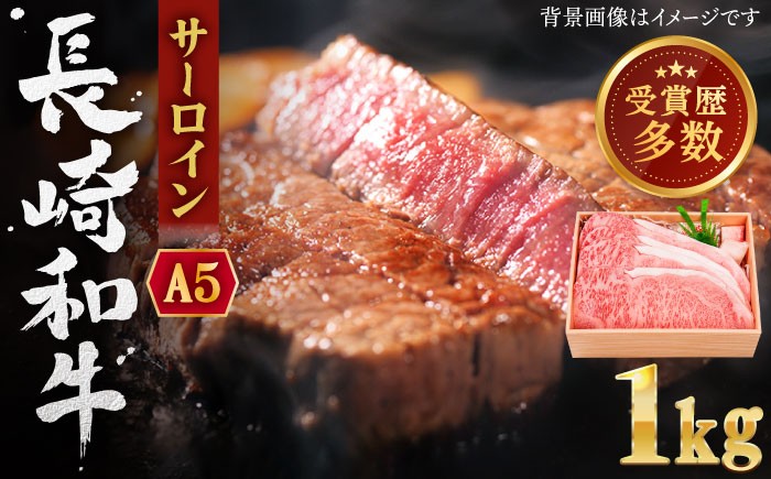 長崎和牛 サーロイン ステーキ 約1.0kg 牛肉 焼き肉 和牛 サーロインステーキ さーろいんすてーき ステーキ すてーき