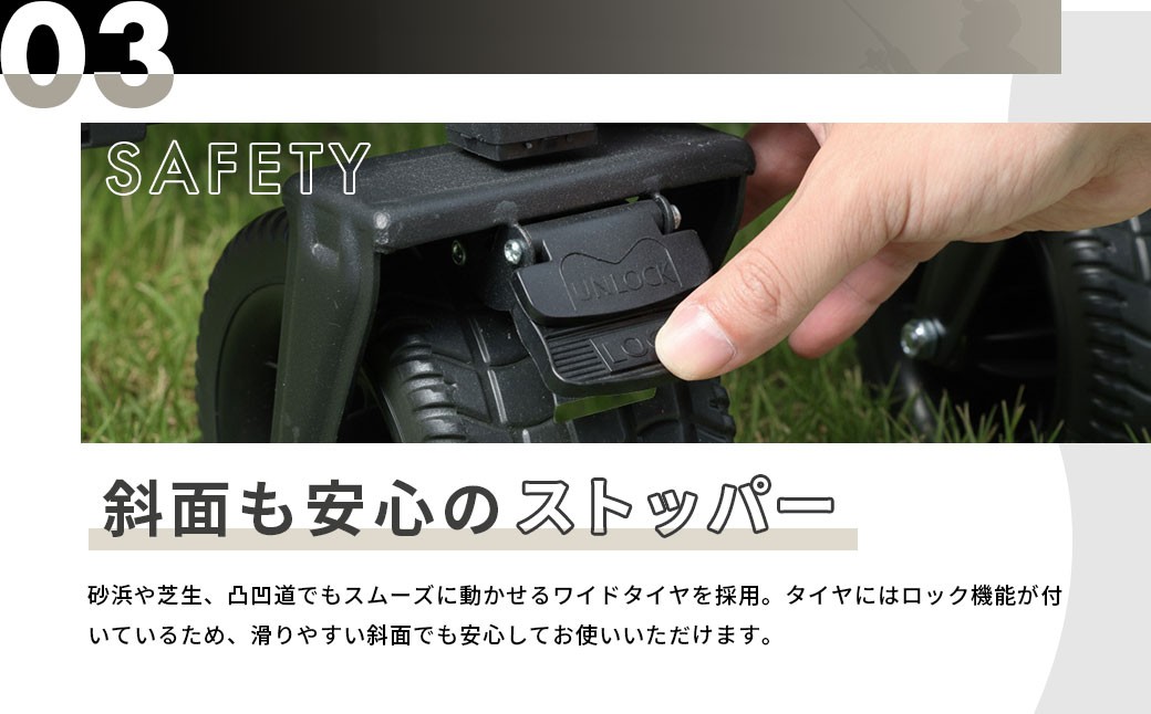 【AC.04】アウトドアワゴン オリーブグリーン