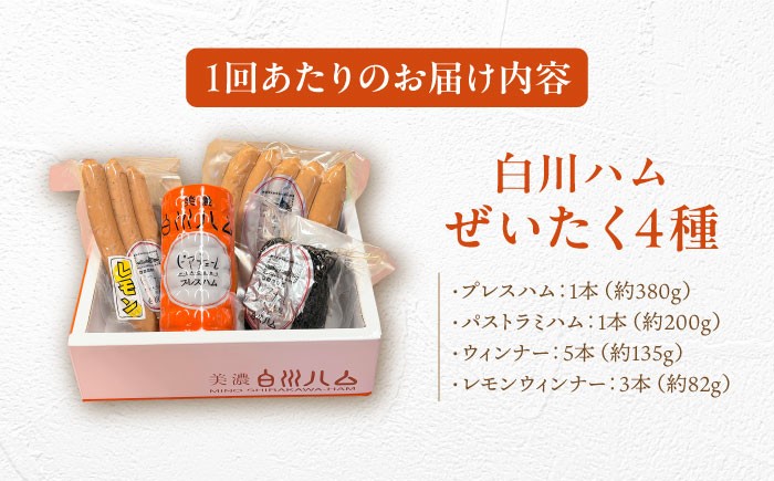 美濃白川ハム セット ハム はむ ウインナー ういんなー ウィンナー うぃんなー ウインナー 詰め合わせ ハム詰め合わせ 白川町
