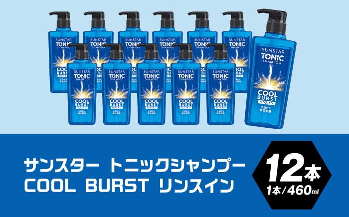 シャンプー リンス トリートメント リンスイン リンスインシャンプー メンズ 男性 男性用 メントール サンスター 日用品