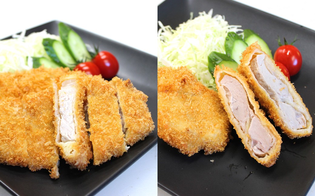 【冷凍】武藤牧場直売店山嘉 バラエティセット （トンカツ ×5個 ／ ヒレカツ ×5個）