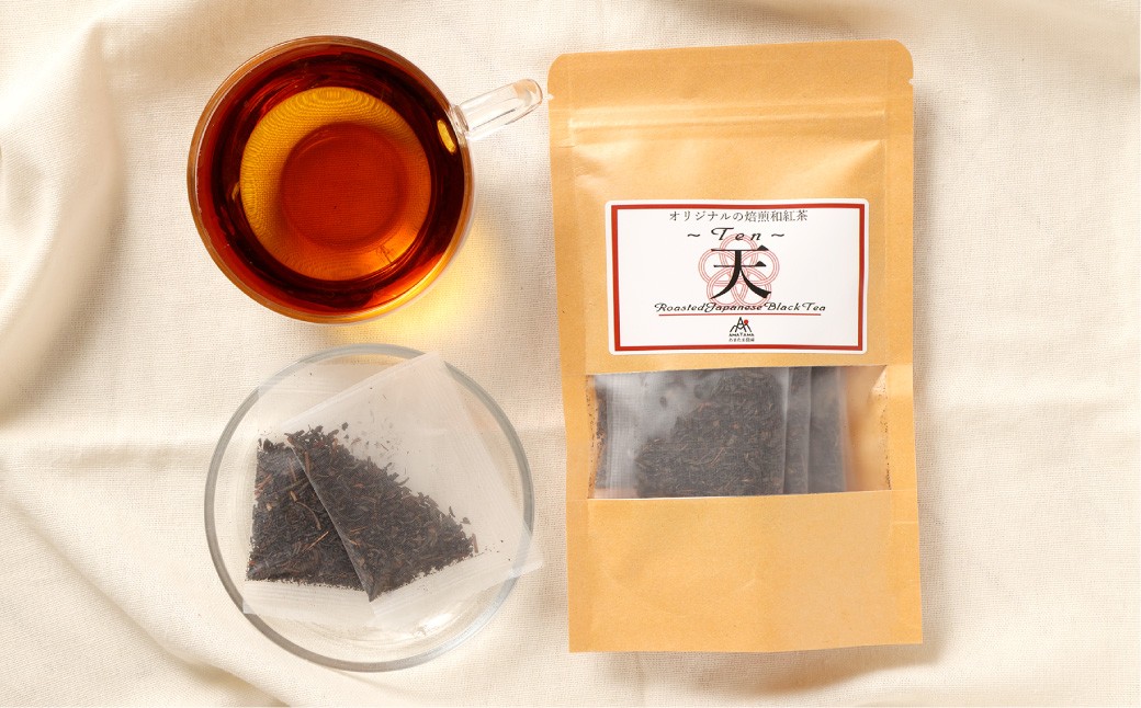 【6ヶ月定期便】　焙煎和紅茶 ～ Ten ～ 天 3個 セット