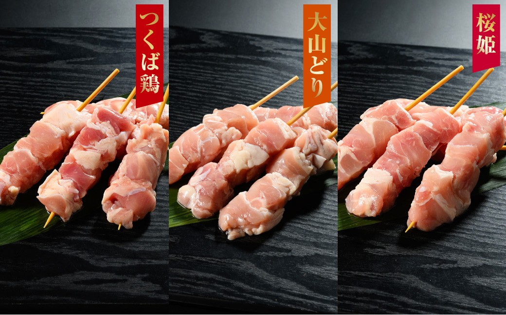 焼き鳥食べ比べセット 30本