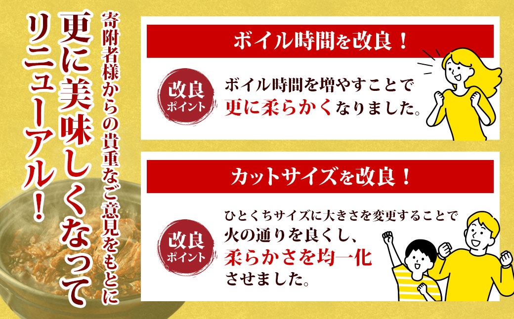 訳あり 牛すじ煮込み