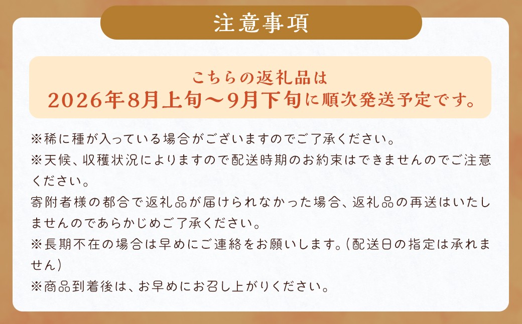 先行予約 シャインマスカット 1,050g