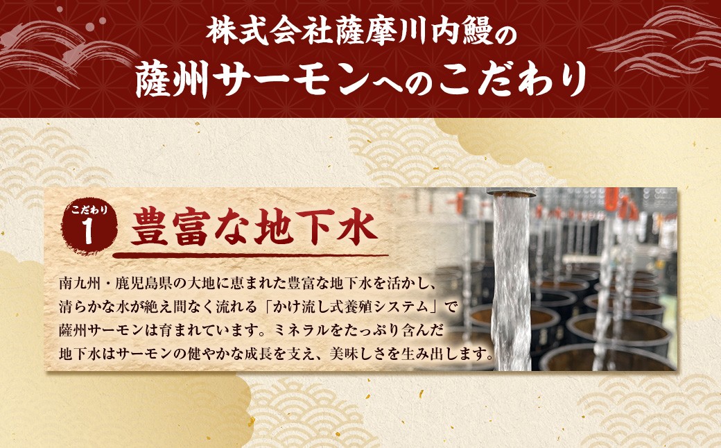 薩州サーモン 1kg