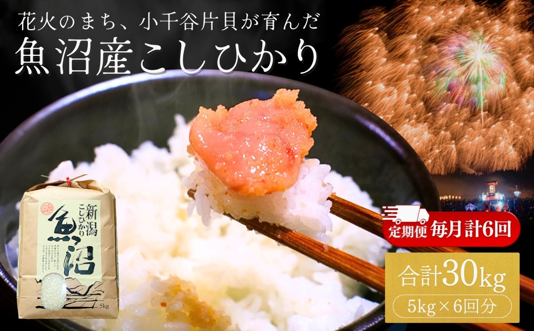 安心・安全な魚沼産のお米にこだわり、花火の町片貝からみなさんにお届けします