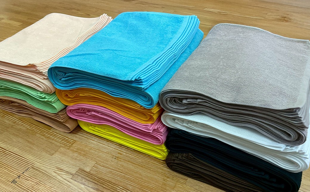 220匁 ヒノキ抗菌防臭加工タオル ショートパイル（ベージュ） 