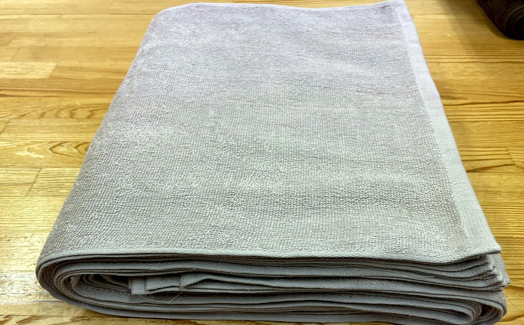 220匁 ヒノキ抗菌防臭加工タオル ショートパイル（グレー） 