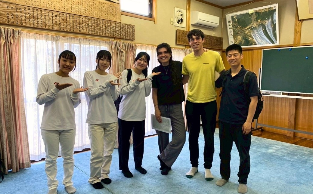 フランスから環境活動家が唐津ミツバチプロジェクトを視察