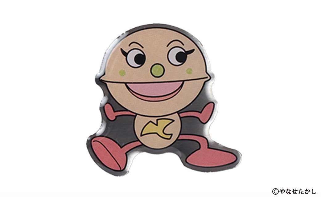 香美市イメージキャラクターピンバッジ（ぎんなん ぎんちゃん）