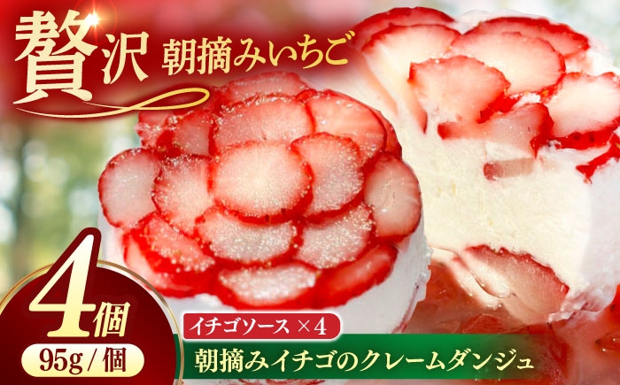 スイーツ デザート イチゴ 苺 いちご フルーツソース チーズデザート フルーツ 朝摘み 洋菓子 人気 おすすめ 