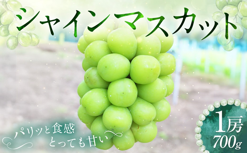 シャインマスカット 1房 約700g