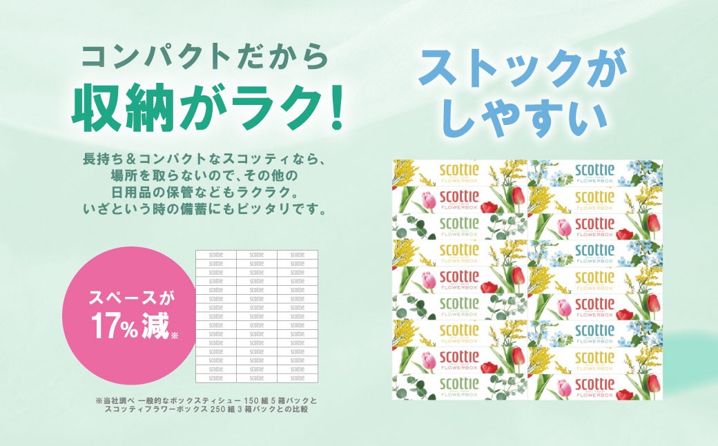 コンパクトだから収納がラク！