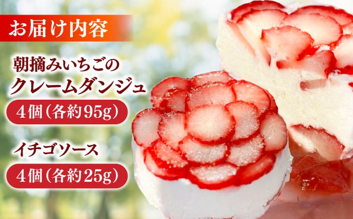 スイーツ デザート イチゴ 苺 いちご フルーツソース チーズデザート フルーツ 朝摘み 洋菓子 人気 おすすめ 