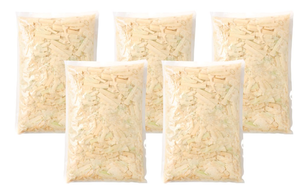 【水煮メンマ】 大容量サイズ 国産竹メンマ 「翠菜」 約1.8kg×5袋