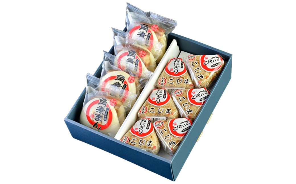 角煮まん4個入 角煮めしおにぎり6個入