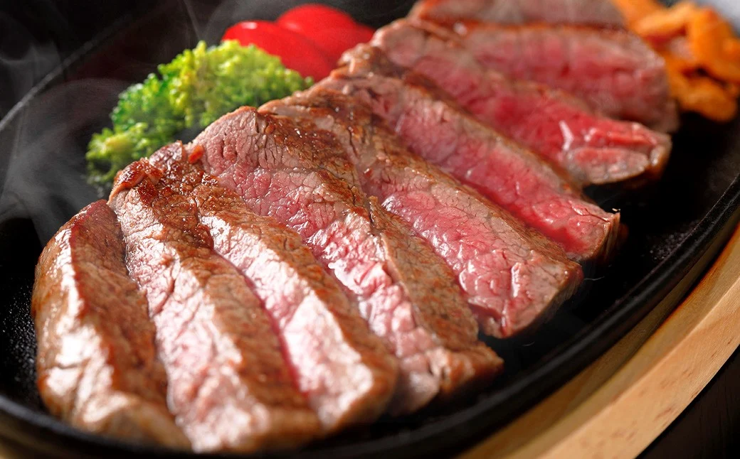 あか牛 ランプ ステーキ セット(あか牛ランプステーキ150g×2枚、あか牛のたれ200ml付き)