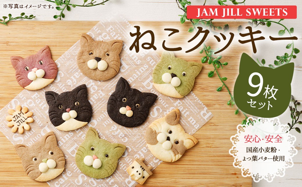 JAM JILL SWEETS　ねこクッキーセット