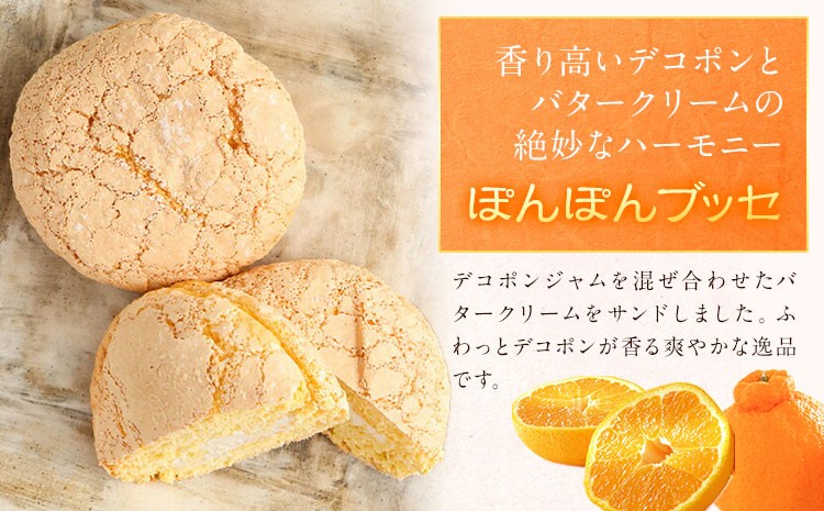 菊池銘菓 ぽんぽんブッセ 1箱（8個入り）