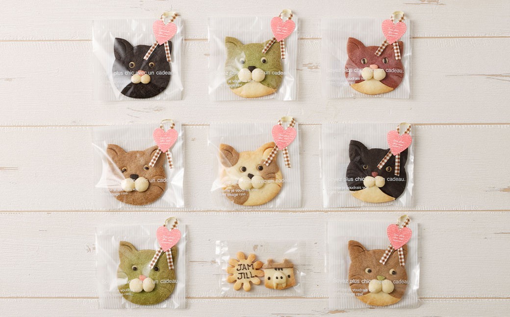JAM JILL SWEETS　ねこクッキーセット