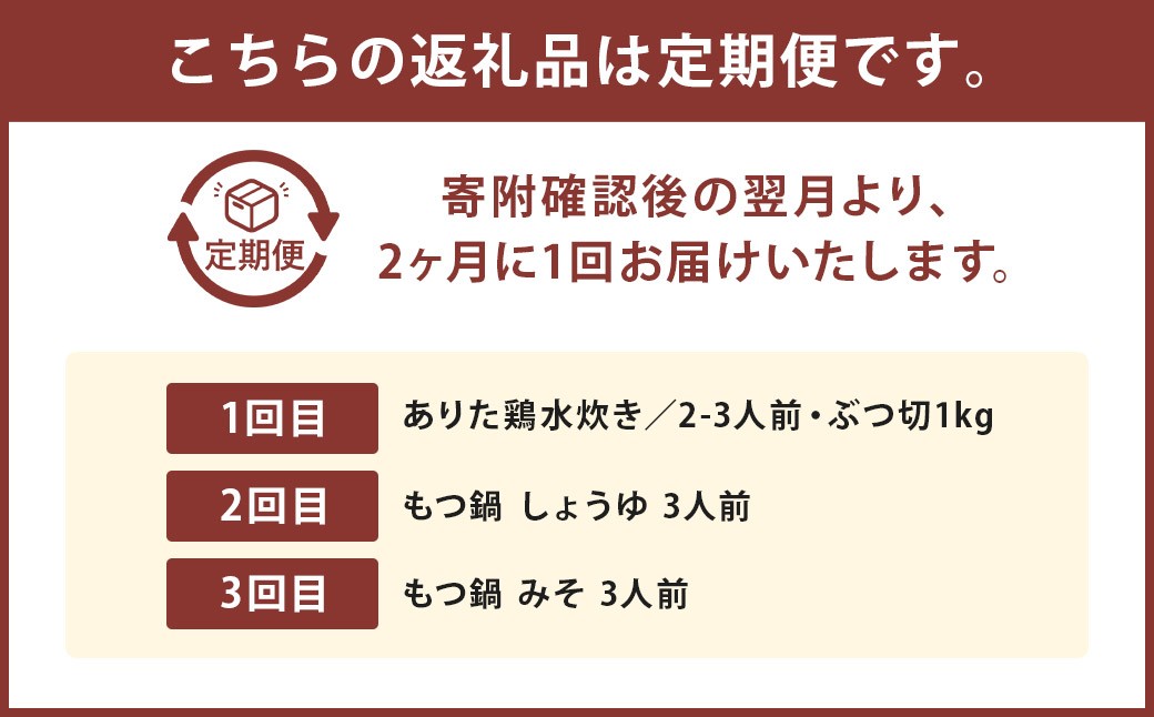 【隔月定期便（計3回発送）】「上田商店」おすすめ定期便！