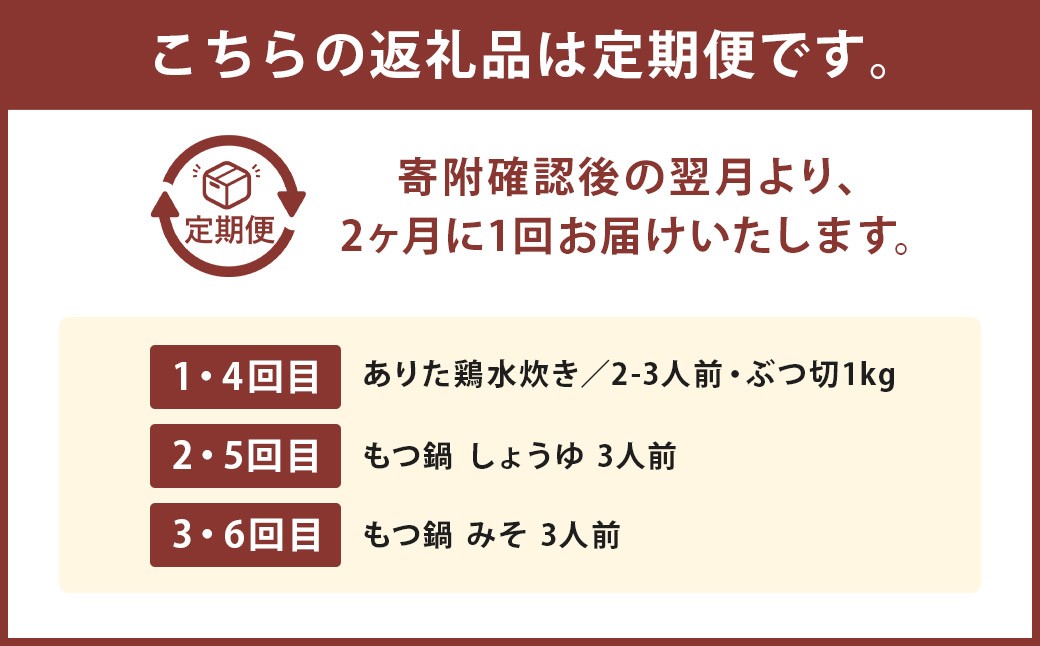 【隔月定期便（計6回発送）】「上田商店」おすすめ定期便！