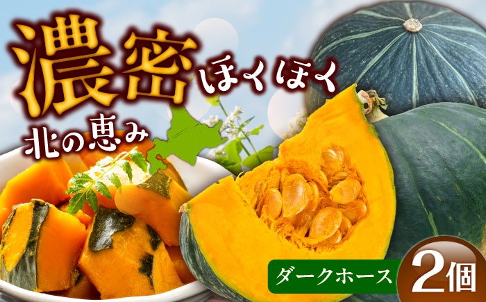 かぼちゃ カボチャ ダークホース  北海道産 足寄町 北海道