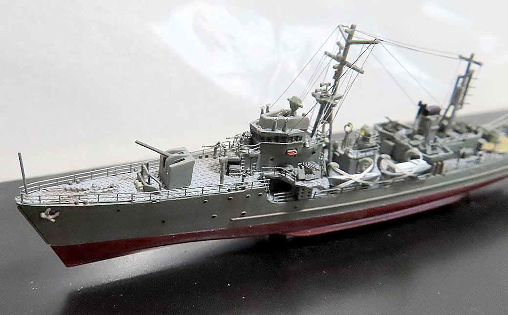 プロプラモデラーが作る！一点物 海防艦「鵜来」1/700（完成品）