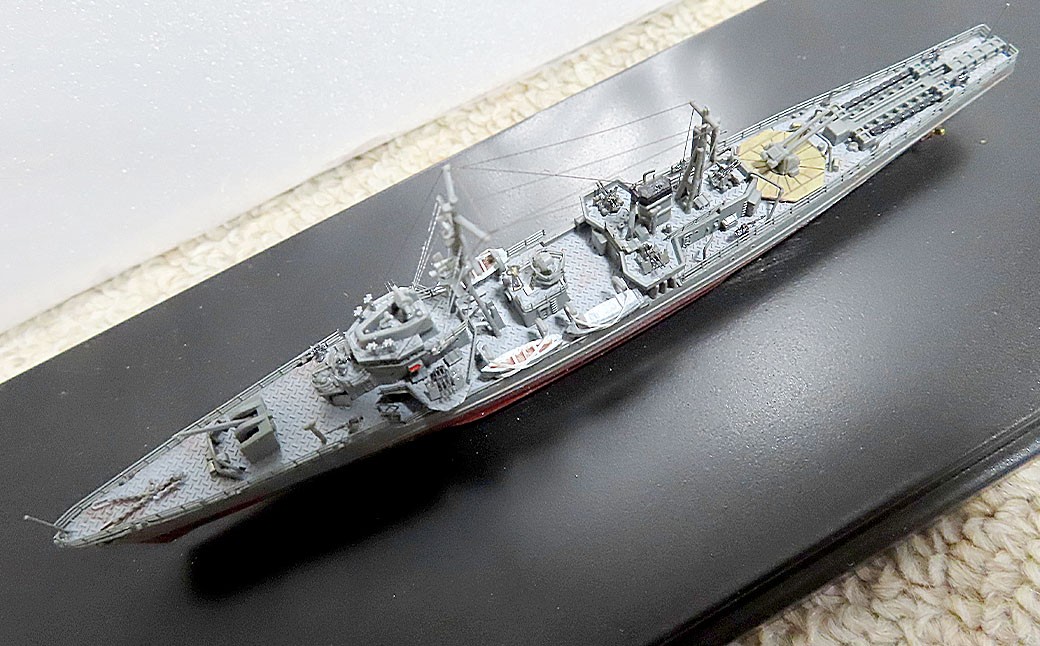 プロプラモデラーが作る！一点物 海防艦「鵜来」1/700（完成品）
