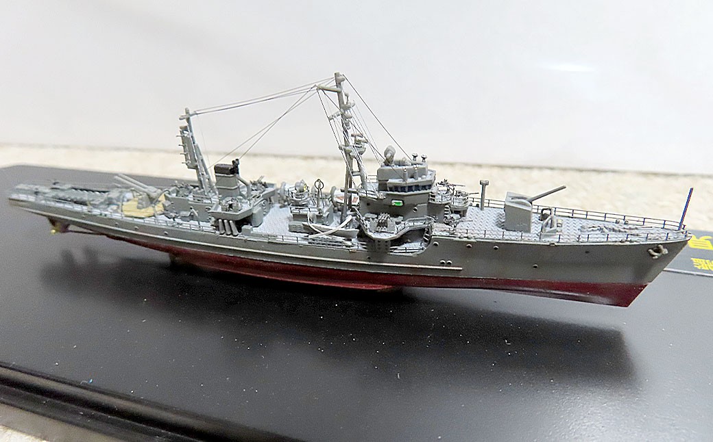 プロプラモデラーが作る！一点物 海防艦「鵜来」1/700（完成品）