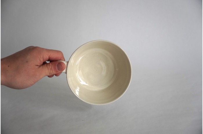 白飛鉋スープカップペア【数量限定】