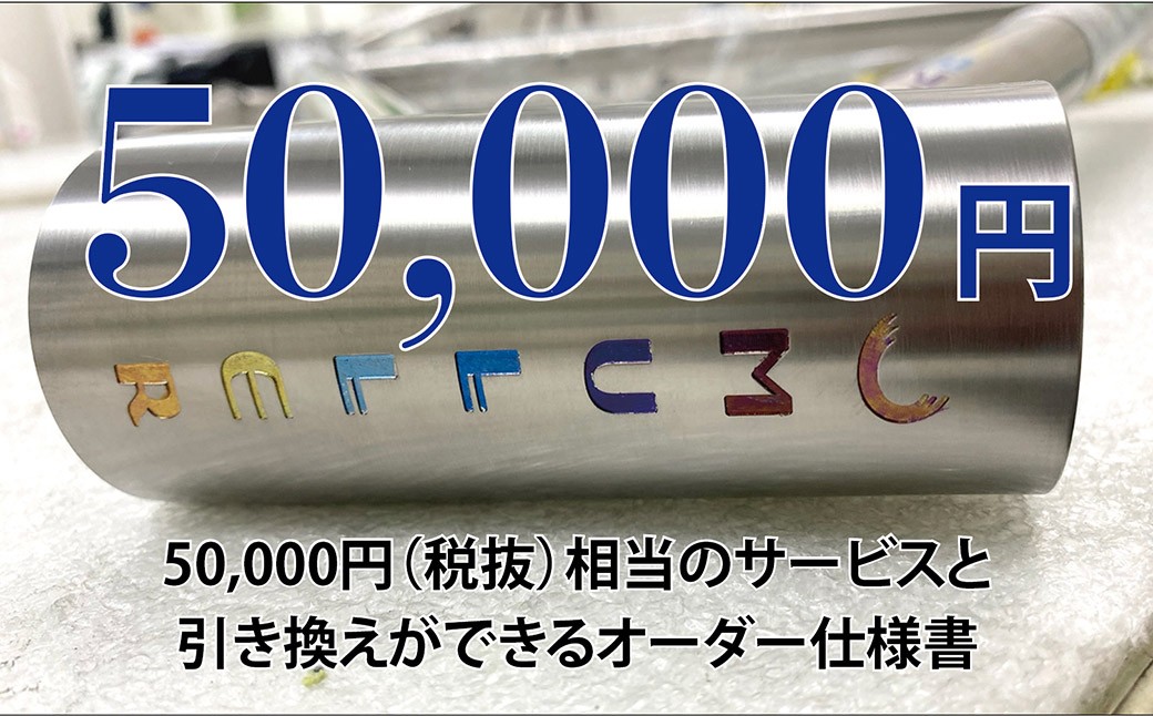 MULLER カスタムオーダー割引券 Vol3 （5万円相当）