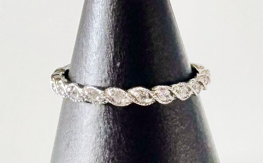 プラチナダイヤモンドリング ハーフエタニティーリング 0.15カラット 【AW-907/0003】 