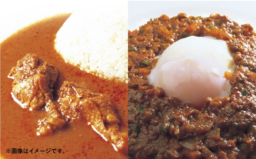 すぱいす 『骨付きチキンカリー』 1人前 320g×2パック・『キーマ風ドライカリー』 1人前 195g×2パック