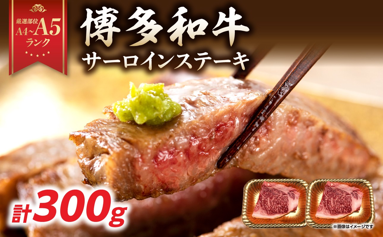 【A4～A5】博多和牛サーロインステーキ 300g