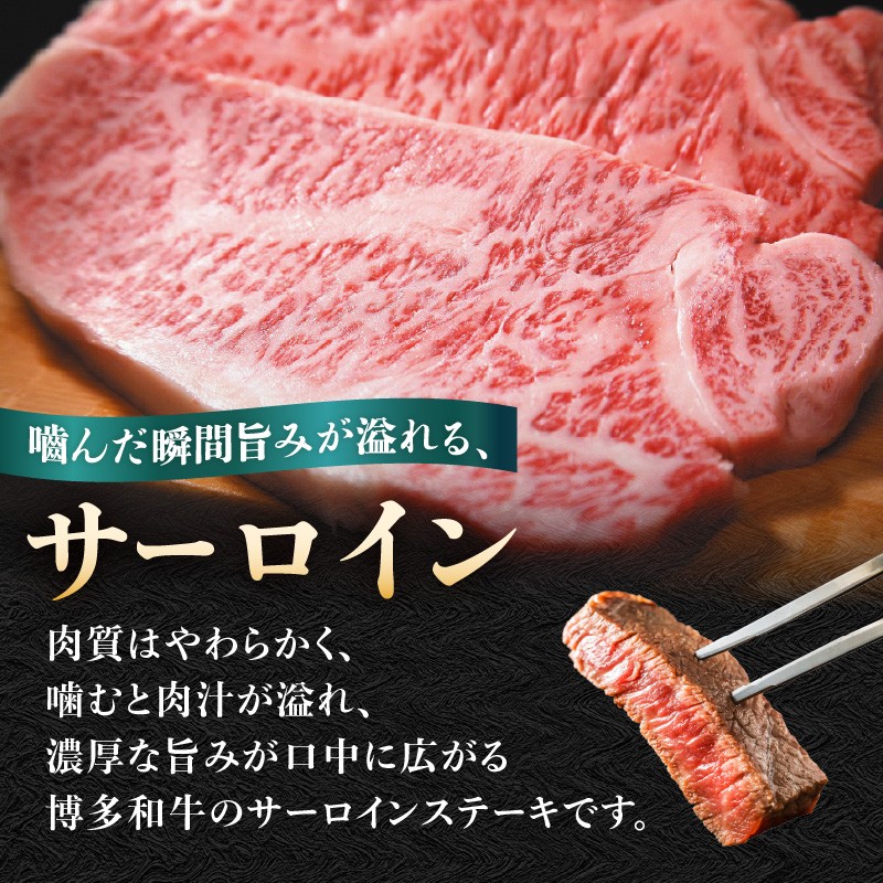 【A4～A5】博多和牛サーロインステーキ 500g