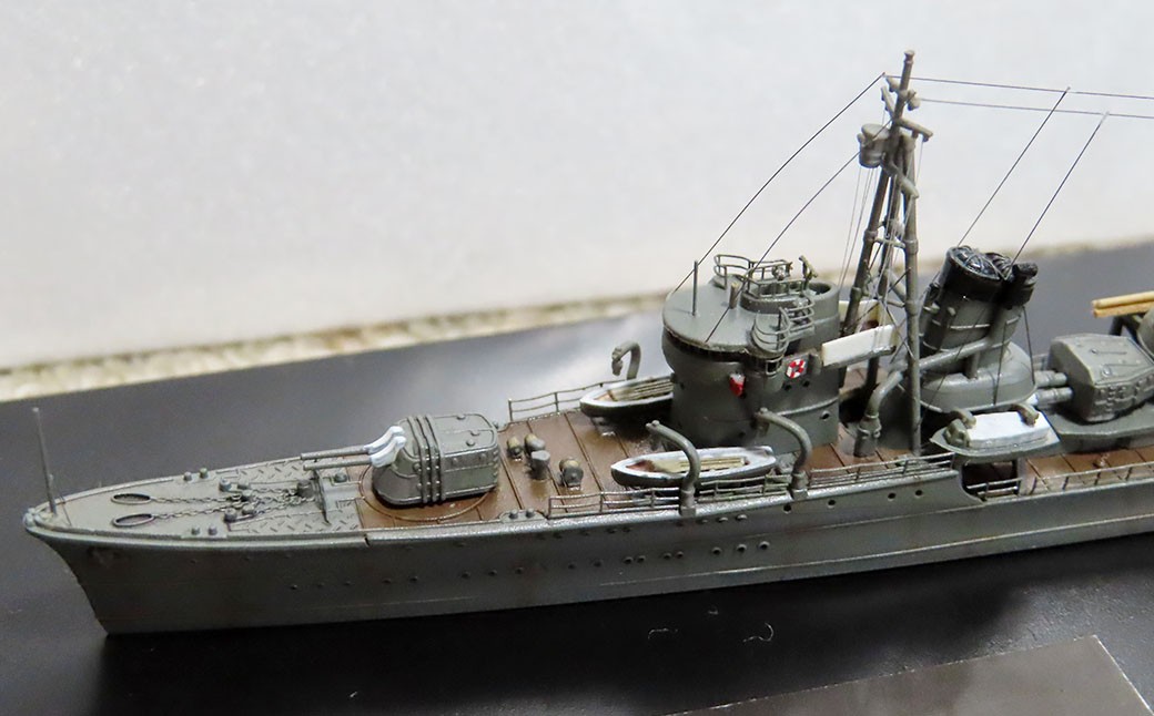 プロプラモデラーが作る！一点物 駆逐艦「浦波」1/700（完成品）
