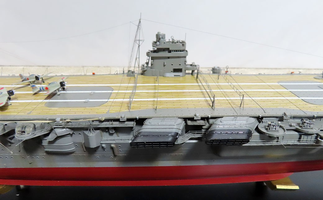 プロプラモデラーが作る！一点物 航空母艦 「飛龍」1/350（完成品）