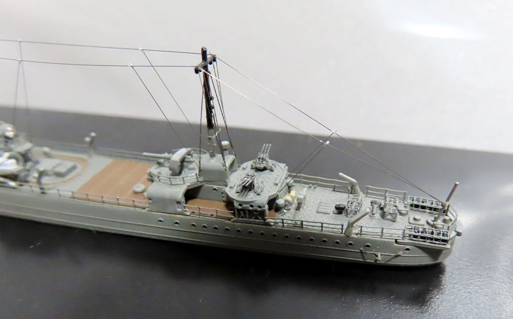 プロプラモデラーが作る！一点物 駆逐艦「文月」1/700（完成品）