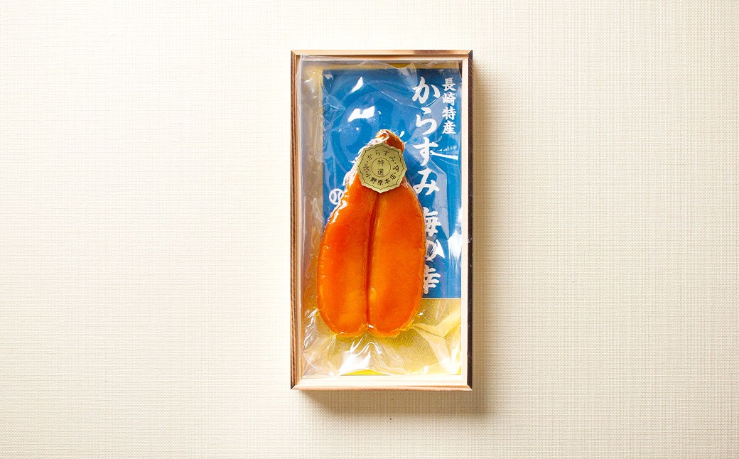 創業安政6年 老舗からすみ屋の【薄塩からすみ70g】