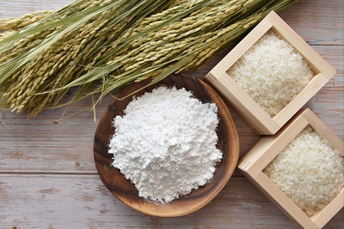 胚芽の栄養たっぷりの金芽米粉を使用した、グルテンフリーのロールケーキです。