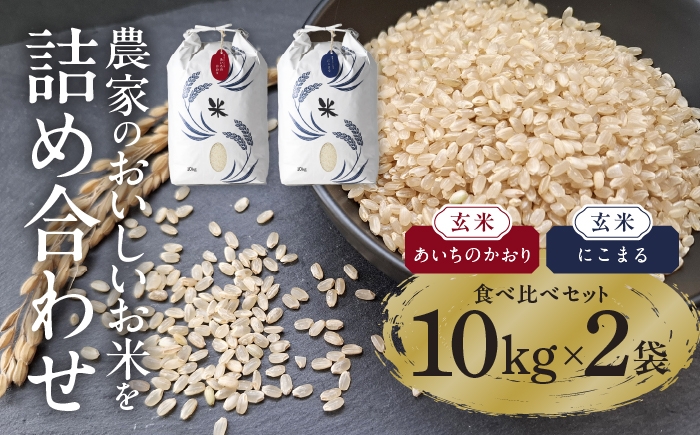 お米 玄米 雑穀米 ご飯 ごはん 特別栽培米 愛知県産 米 20kg 20キロ