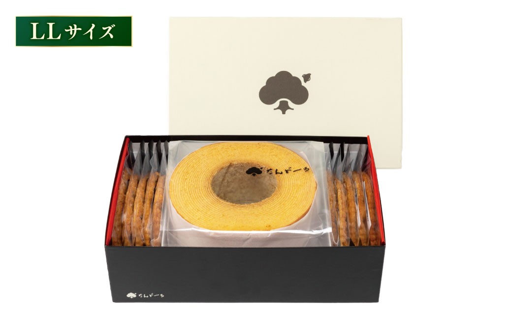 バウムクーヘン＆リーフパイ セットLL